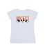 Disney T-shirt en coton Femme/Femme Mickey Mouse Faces (Blanc) - UTBI33632-1