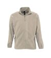 SOLS Mens North Full Zip Outdoor Fleece Jacket (Rope) - UTPC343