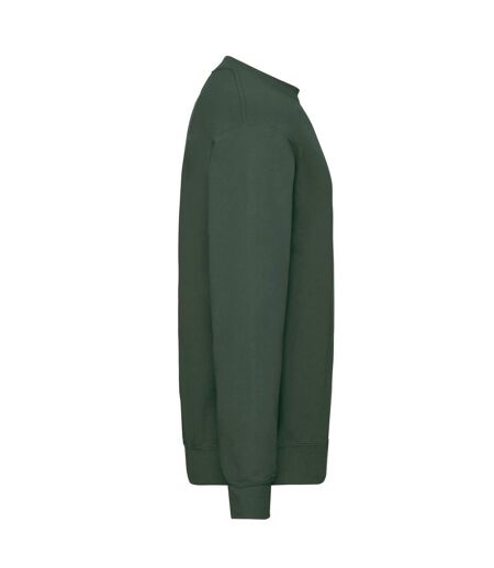 Sweat Classic Homme Vert Bouteille Fruit Of The Loom