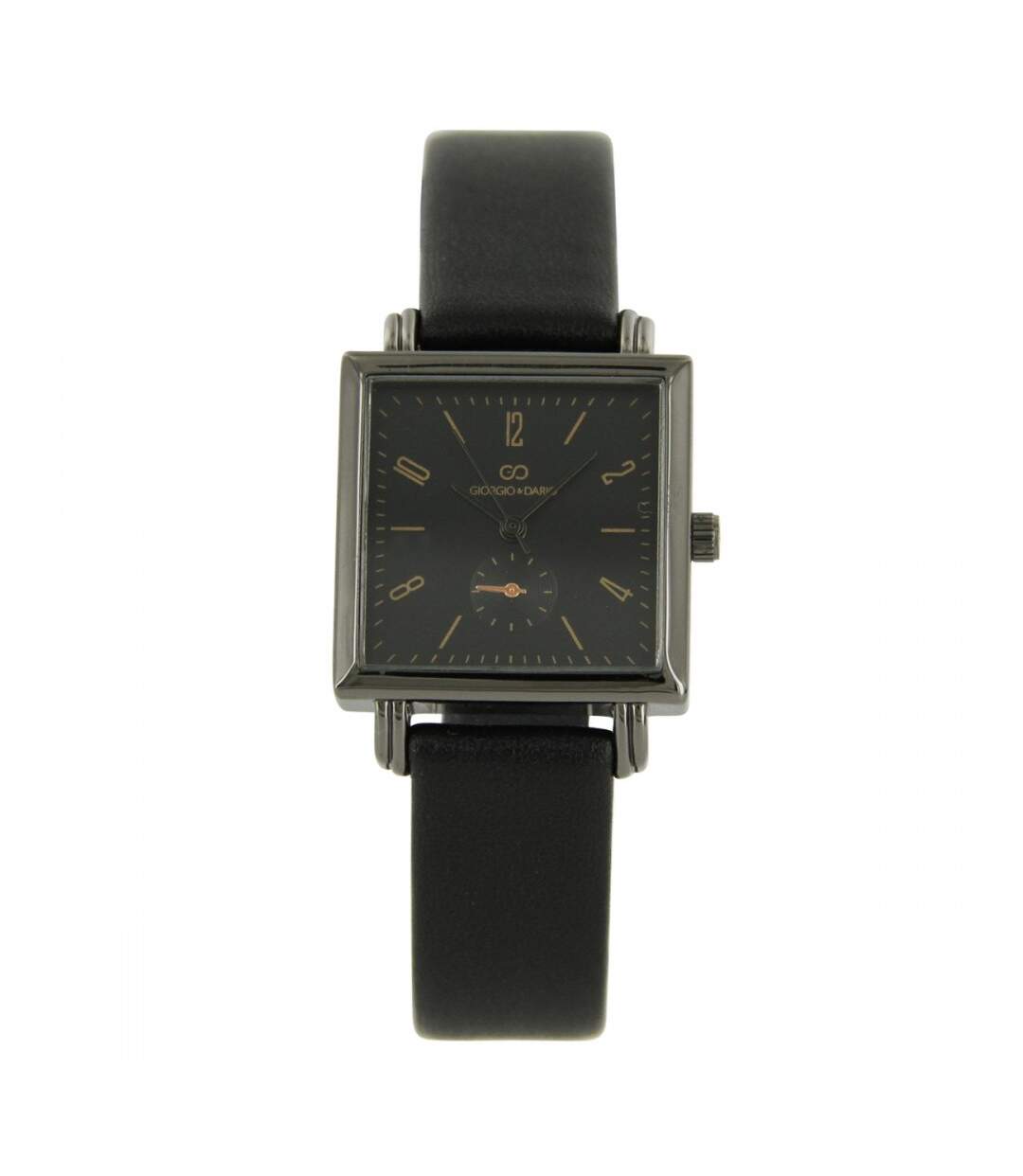 Coffret Montre pour Femme Bracelet Noir GIORGIO