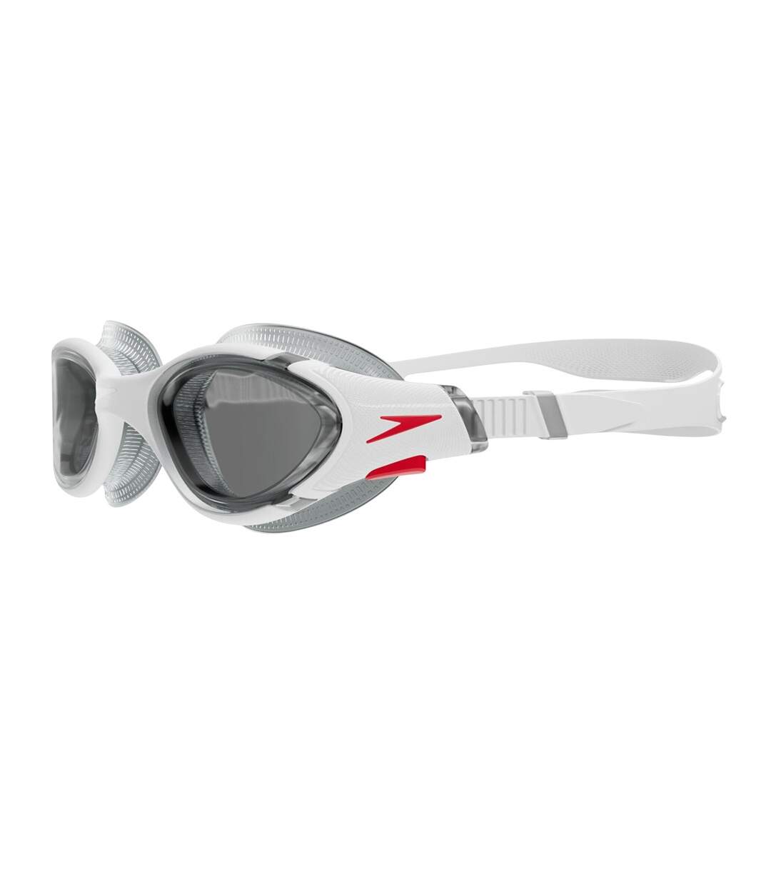 Lunettes De Natation Biofuse 2.0 Adulte Blanc Rouge Gris Clair Speedo-3