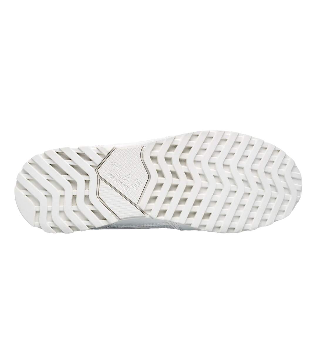 Womens/ladies Logo Low Cut Trainers White CLAE-4