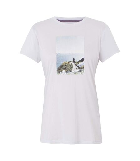 T-shirt fingal femme lilas pâle Regatta