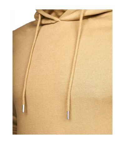 Mens Venmark Snood Collar Hoodie Sand Juice