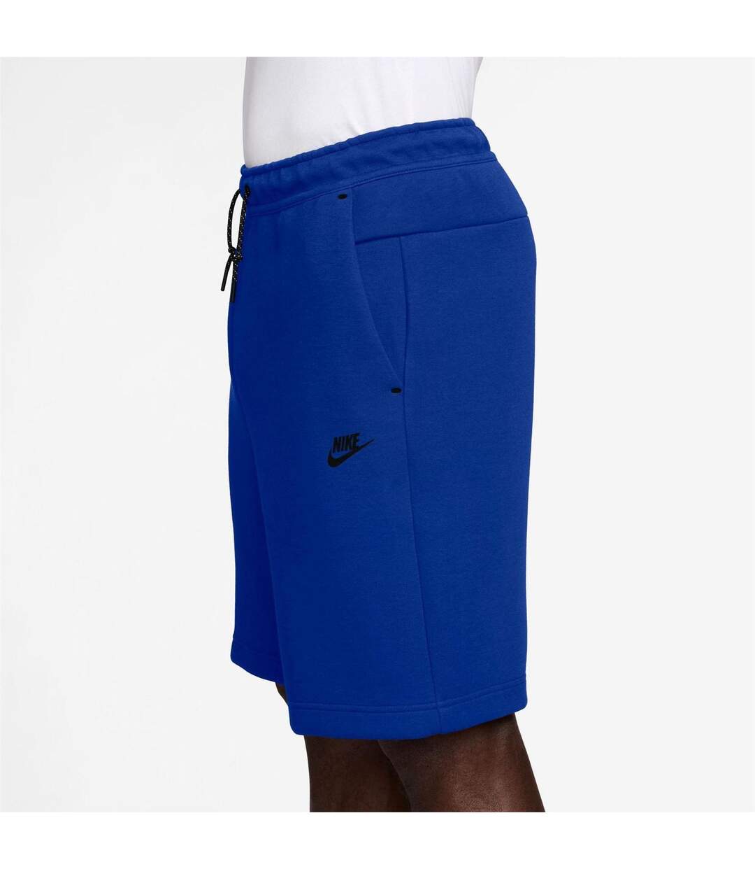 Mens Tech Fleece Shorts Royal Blue Nike-3