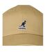 Unisex Adult Kangaroo Cotton Blend Baseball Cap Beige Kangol-3