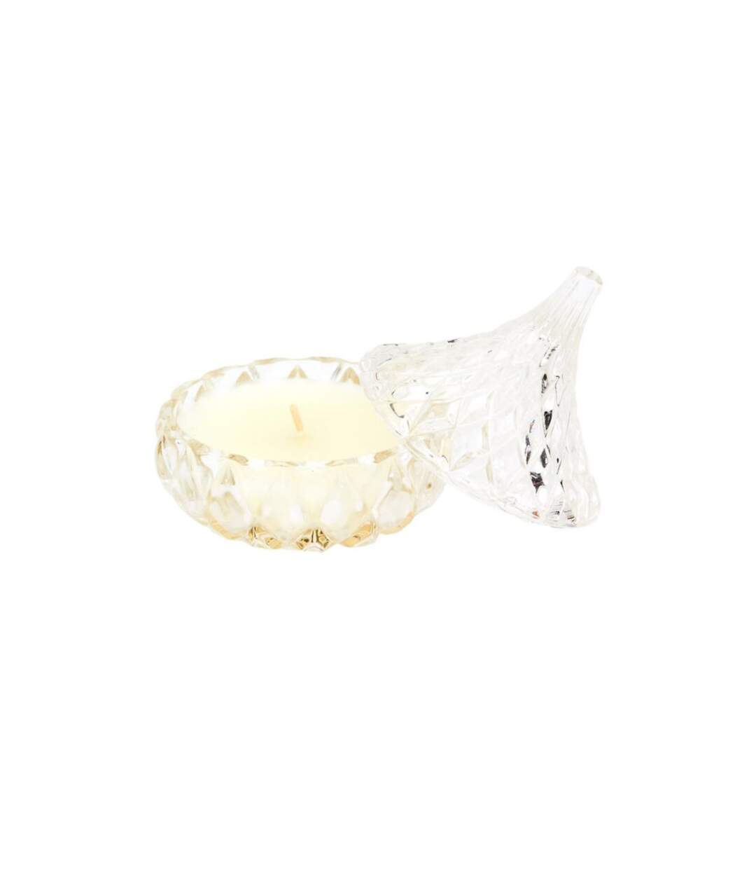 Bougie Parfumée Déco Ciselé 160g Fleur de Coton-1