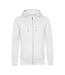 Veste à capuche king homme blanc B&C-1