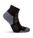 Mens Supreme Ankle Socks Black Grey Marl Hilly-3