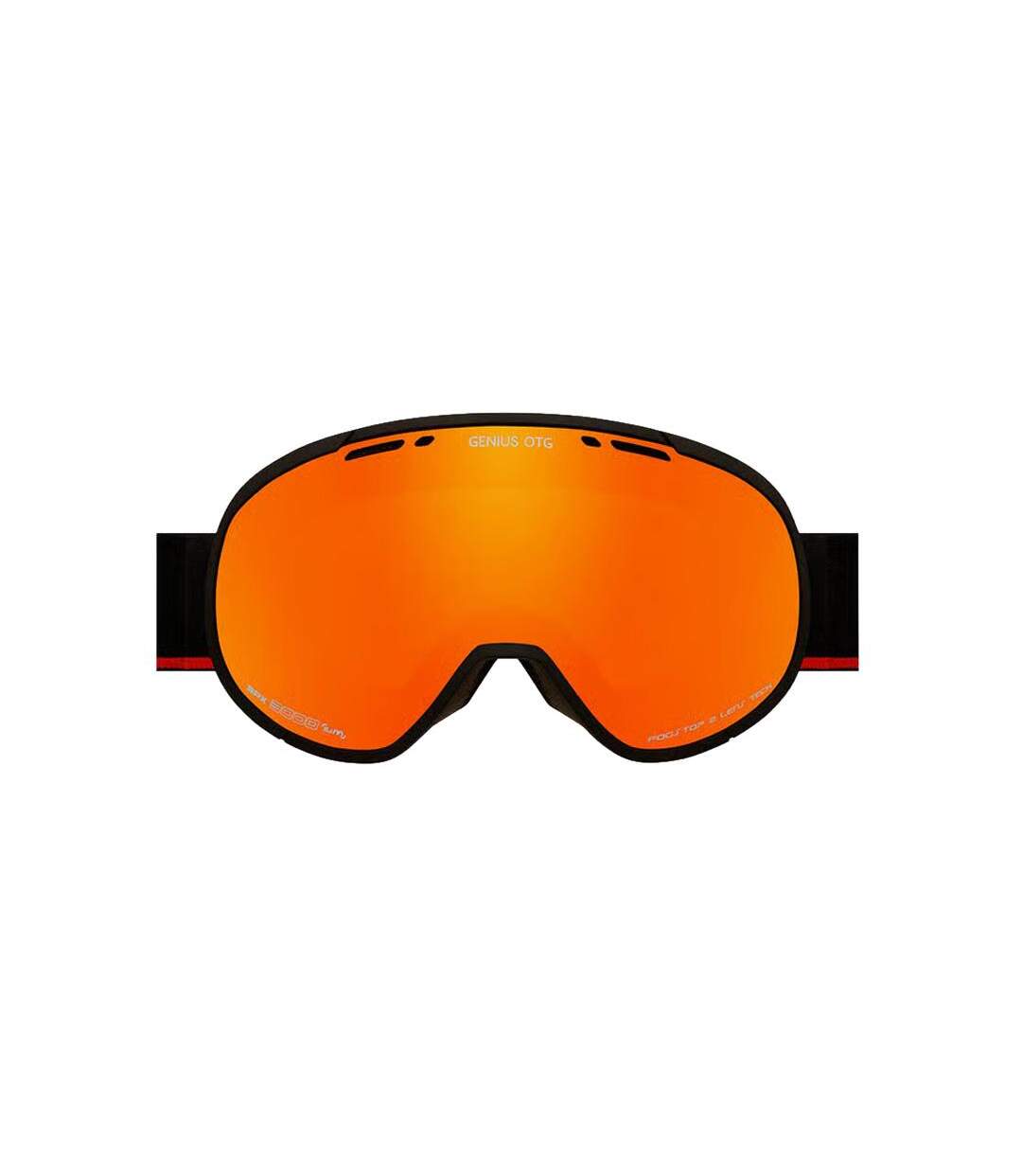 Masque de ski orange/noir homme cairn genius otg spx-2