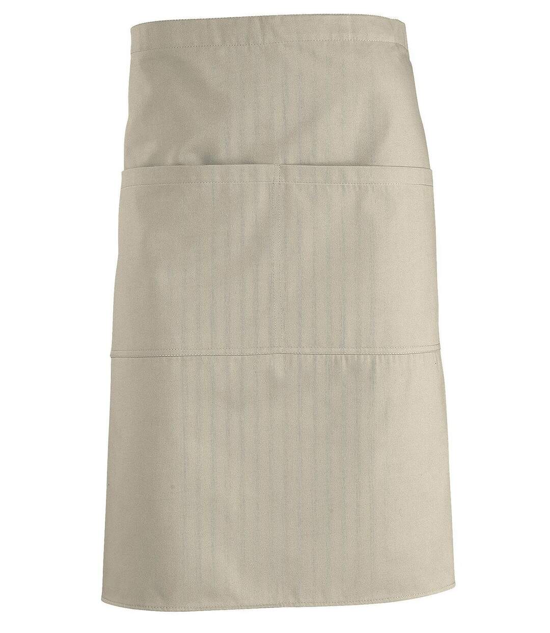 Tablier mi-long avec poches - 88020 - beige corde-2