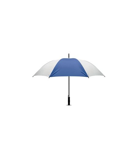 Parapluie Droit Swansea Taille Unique Blanc Bleu MidOcean