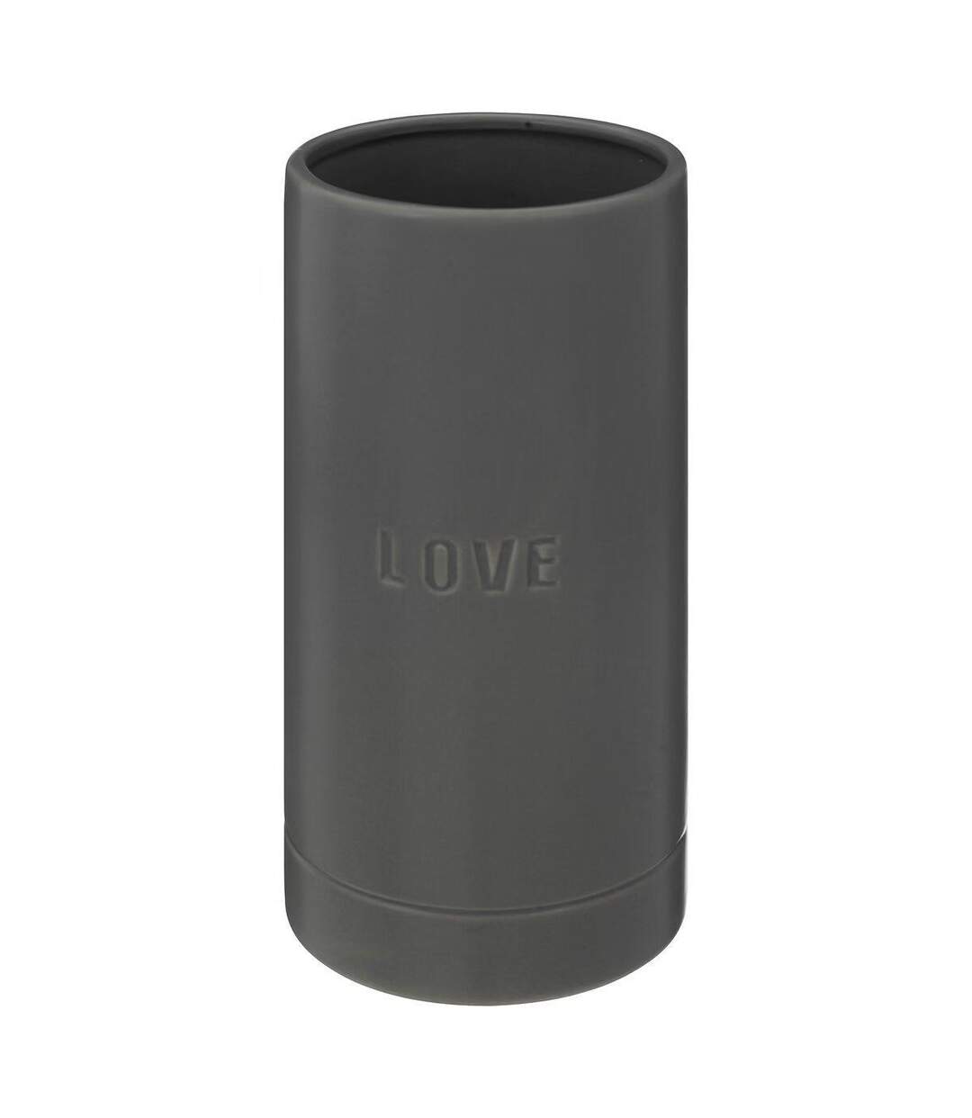 Vase en Céramique Avi 20cm Gris-1