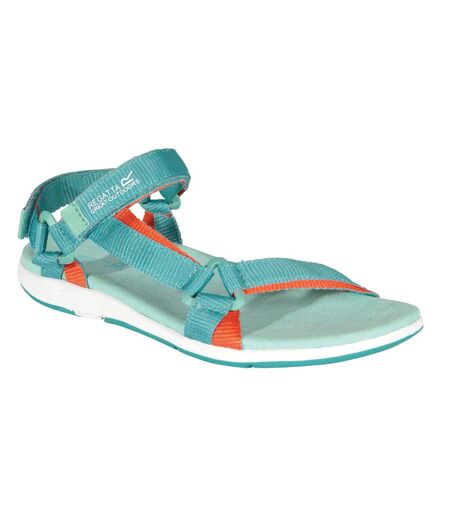 Regatta Womens/Ladies Santa Sol Sandals (Turquoise/Crayon) - UTRG7545