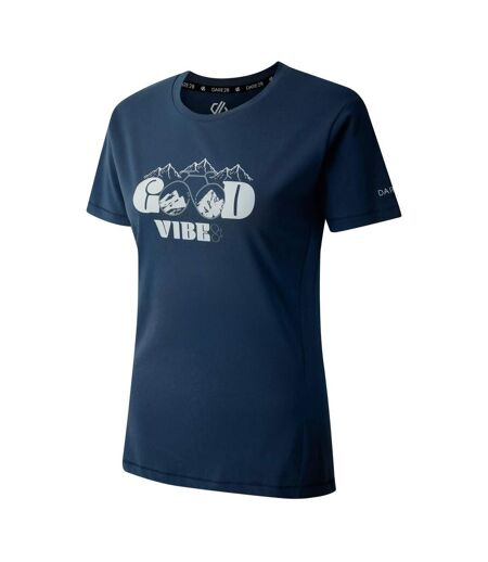 Womens/ladies Transquility Iii Mountain T-shirt Moonlight Denim Dare 2B