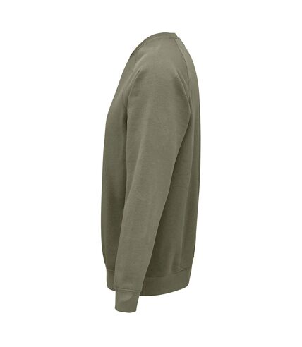 SOLS Unisex Adult Space Raglan Sweatshirt (Khaki) - UTPC4314