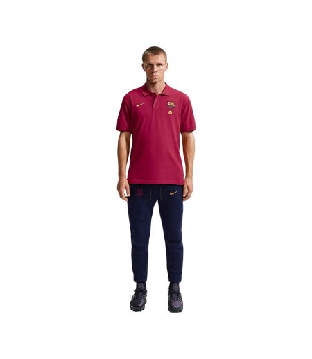 Mens Fc Barcelona Polo Shirt Red Nike