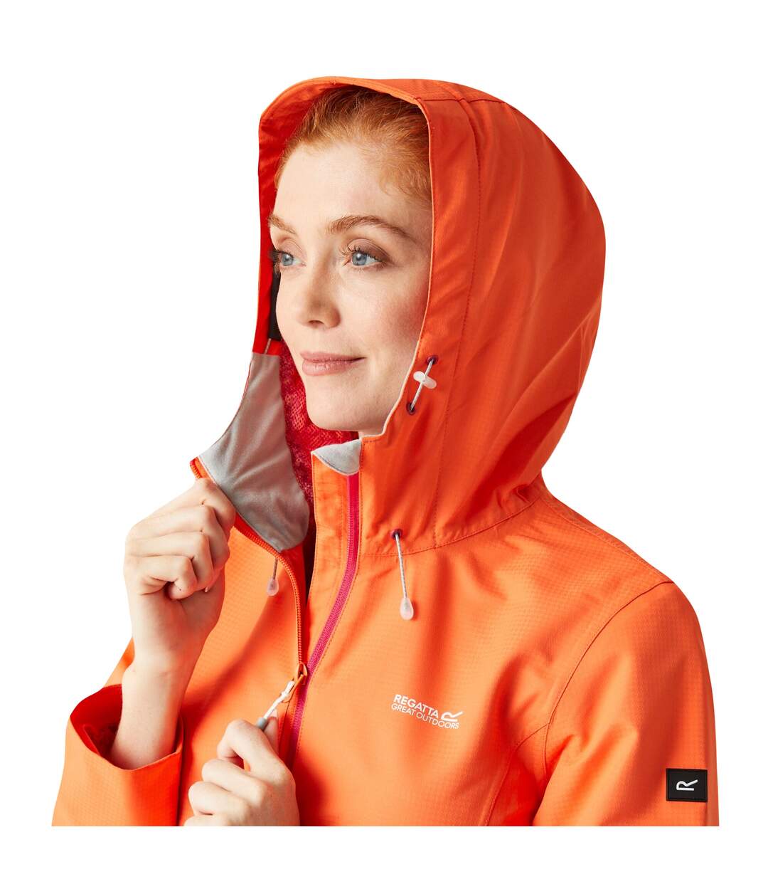 Veste Imperméable Hamara Femme Mandarine Regatta-4
