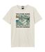 T-shirt Motif/style The Stone Roses Bye Bye Badman Adulte Vieux Blanc Amplified-1
