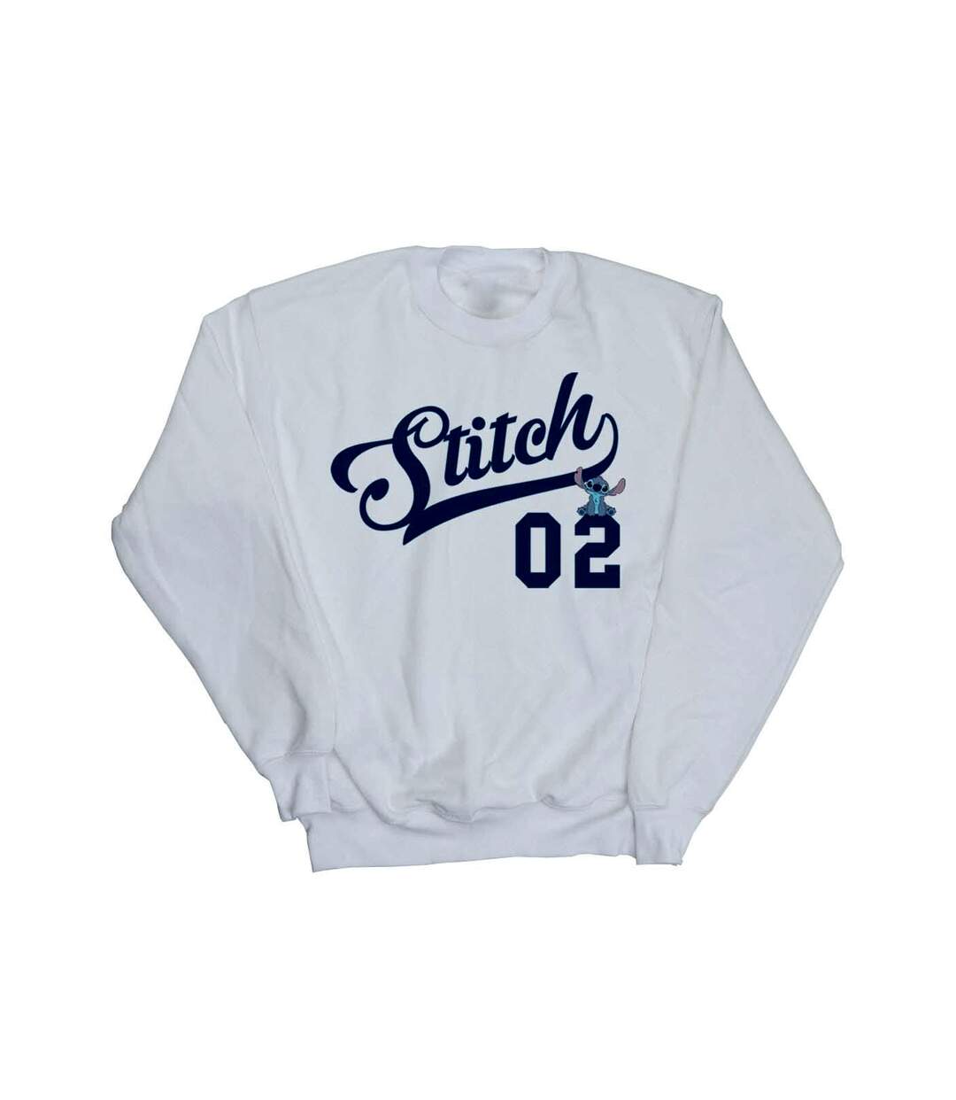 Disney - Sweat LILO AND STITCH ATHLETIC - Femme (Blanc) - UTBI22475-1