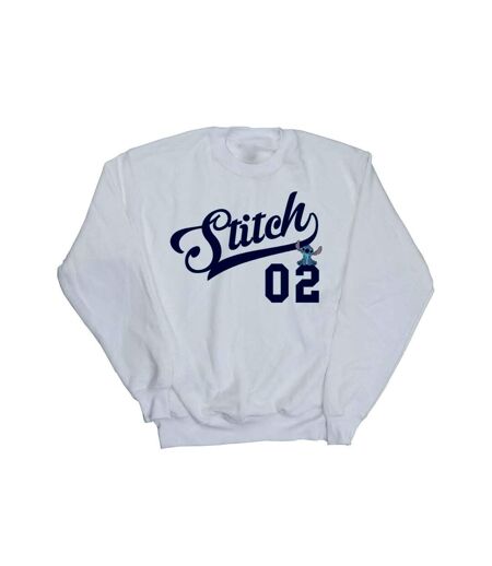Disney - Sweat LILO AND STITCH ATHLETIC - Femme (Blanc) - UTBI22475