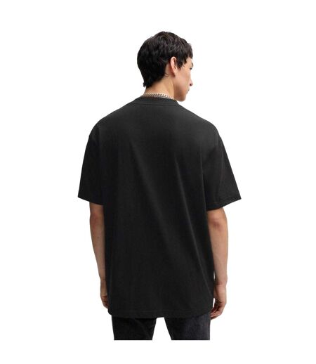 T-shirt Style Logo Noideryo Homme Noir Hugo