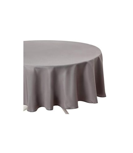 Nappe Antitache Ronde 180cm Gris