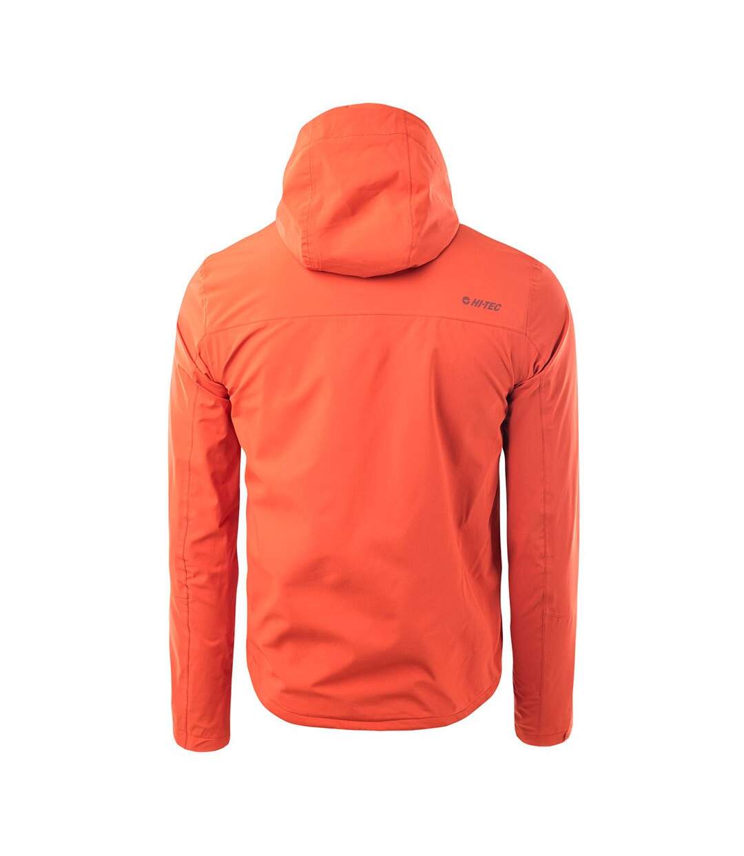 Mens toman hooded jacket rooibos tea/fired brick Hi-Tec