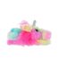 Womens/ladies Unicorn Plush 3d Slippers Multicoloured K Collection-3