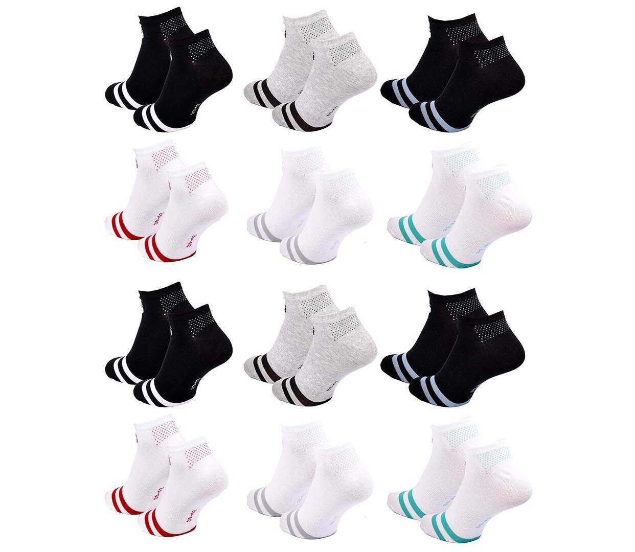 Chaussettes SERGIO TACCHINI SNEAKER 12 Pcs 5747-3