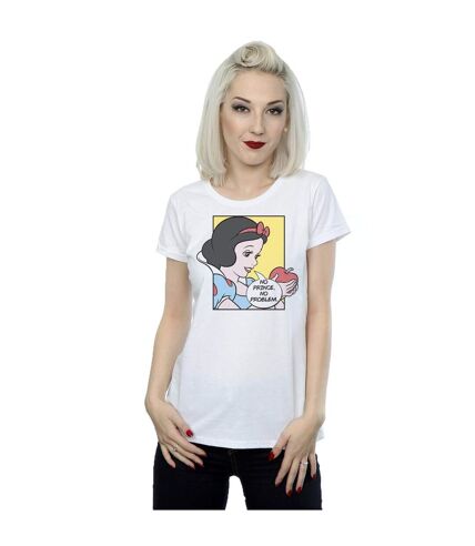Disney Princess Womens/Ladies Snow White Pop Art Cotton T-Shirt (White)