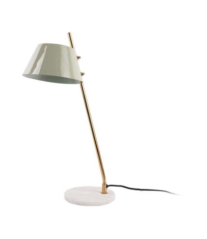 Lampe à poser en métal et marbre Savvy