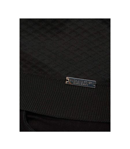 Mens Morwin Polo Shirt Black Duck And Cover