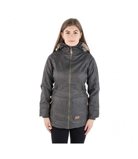 Trespass Womens/Ladies Everyday Waterproof Jacket/Coat (Khaki)