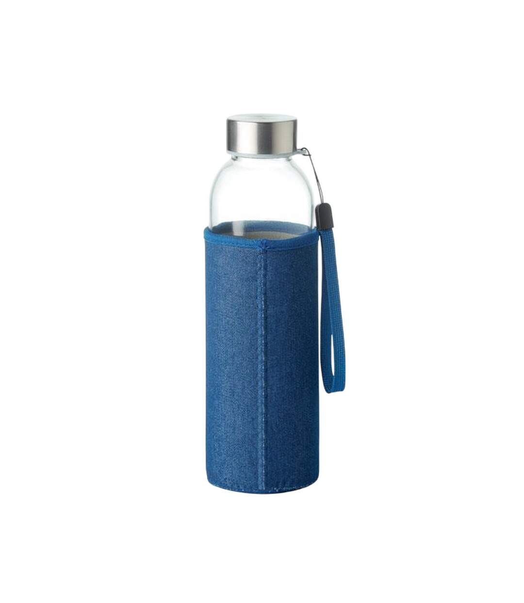 Utah denim look glass 500ml bottle one size blue MidOcean-2