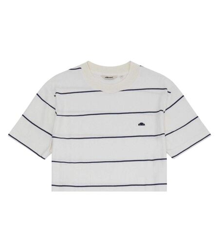 T-shirt Motif/style À Rayures Verri Homme Blanc Cassé Ellesse