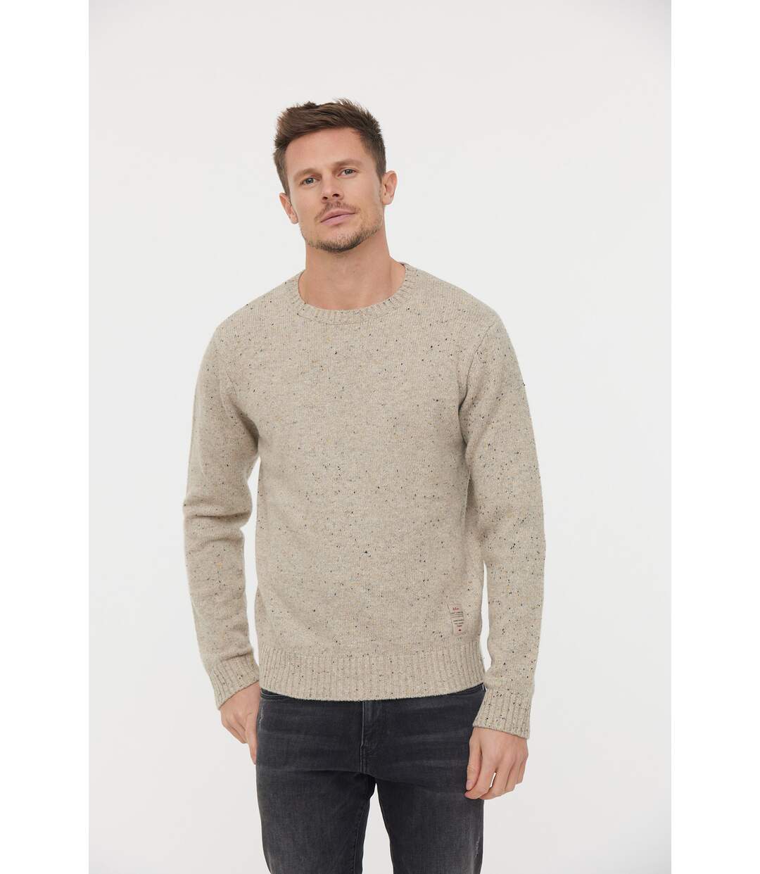 Pull manches longues laine regular COOLY-2