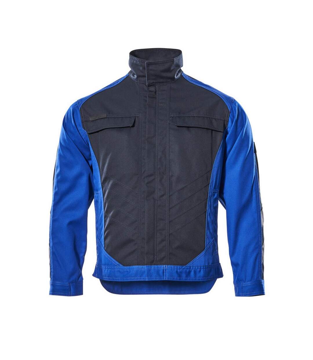Mens Unique Jacket Dark Navy Royal Blue Mascot-1