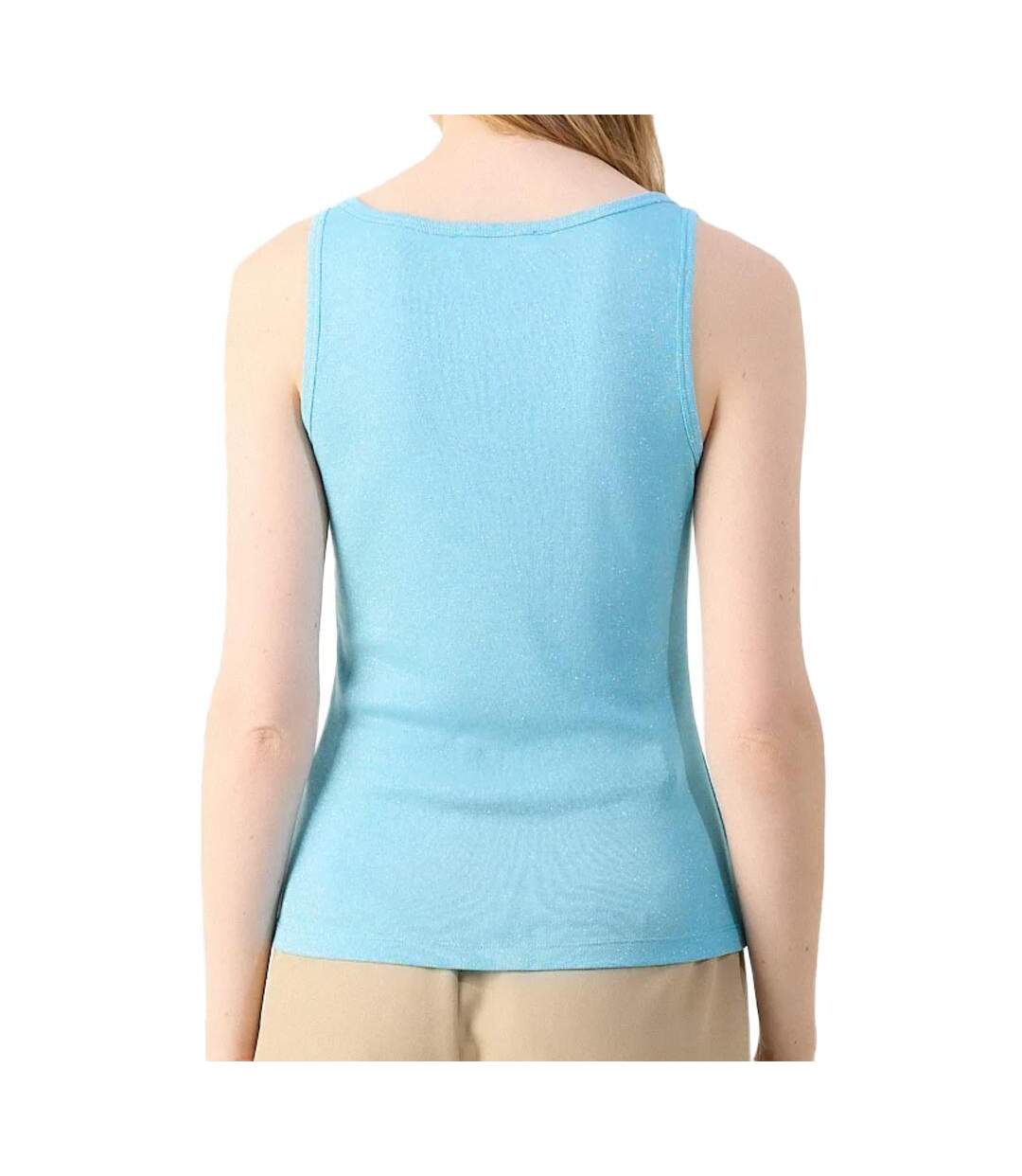 Débardeur bleu femme morgan didoni - m-2