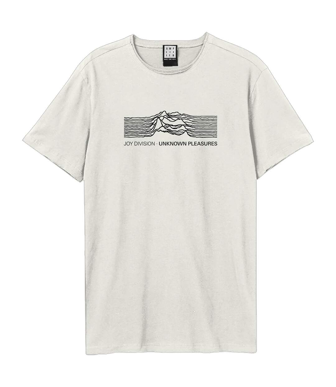 T-shirt Cropped Pulse Adulte Vieux Blanc Amplified-1