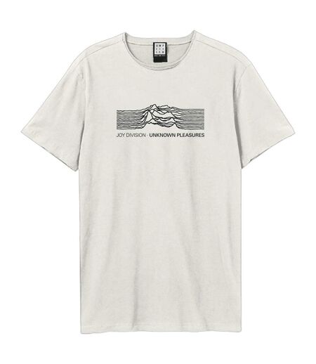 T-shirt Cropped Pulse Adulte Vieux Blanc Amplified