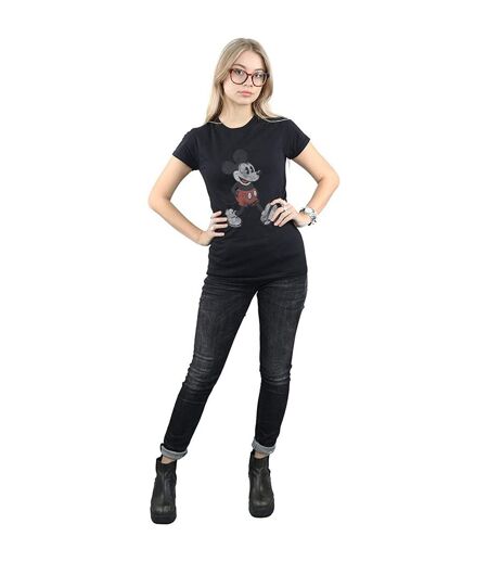 Disney - T-shirt WALKING - Femme (Noir) - UTBI1193