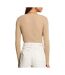 Pull beige femme morgan banbi-2