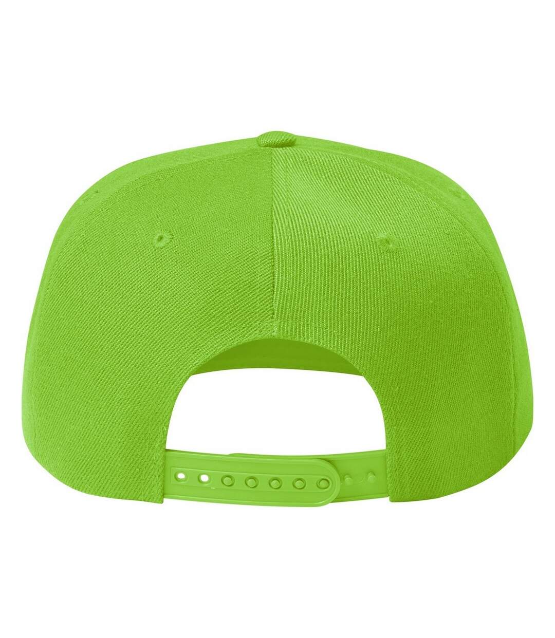 Casquette Ajustable Motif/style 6 Panneaux Rap Vert Malfini-2