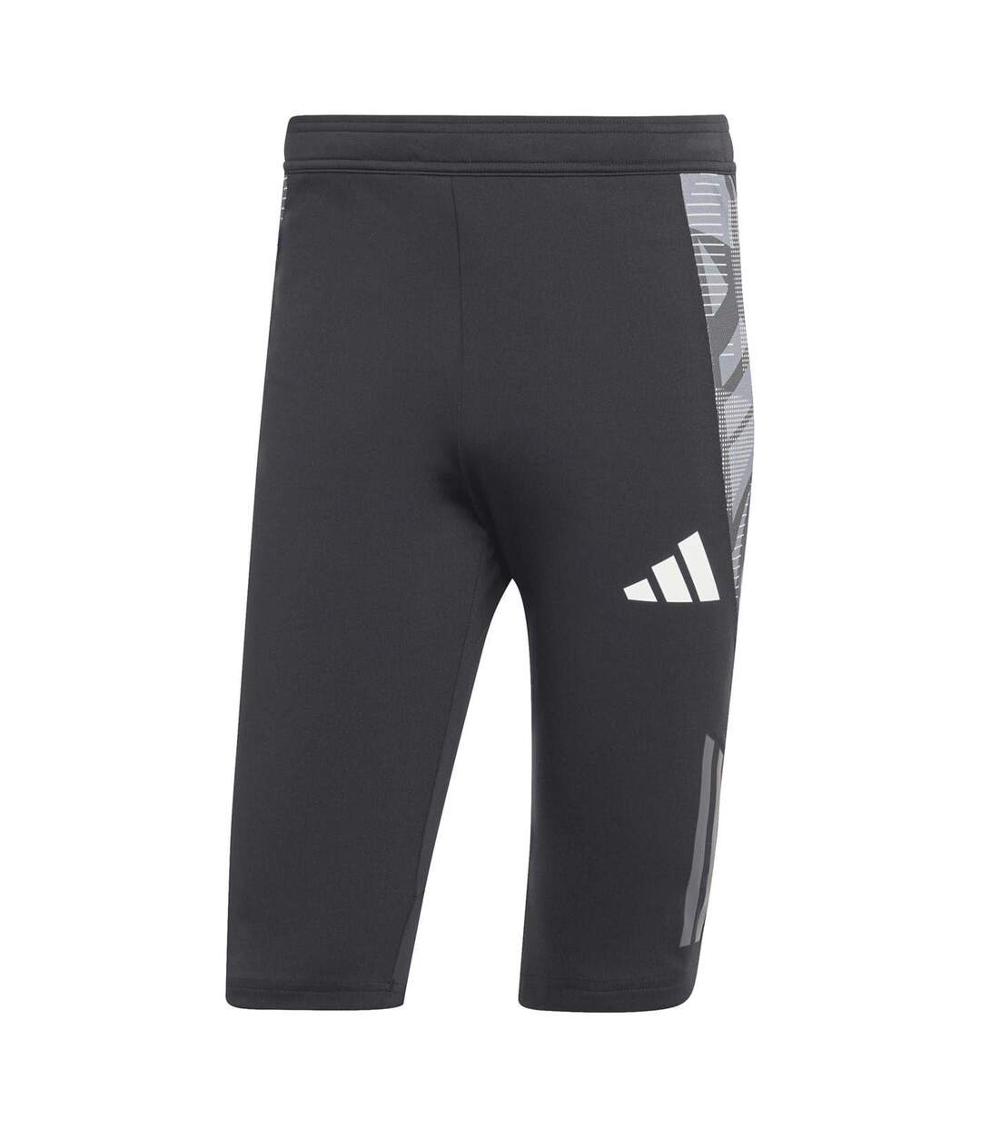 Mens Tiro 24 Football Shorts Black Dark Grey Adidas-1