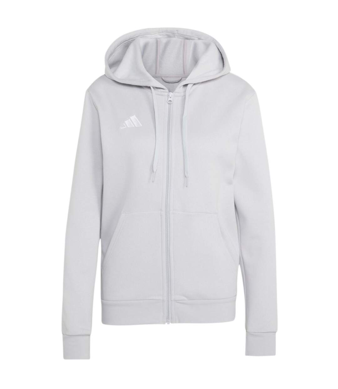 Veste À Capuche Entrada Femme Gris Adidas-2