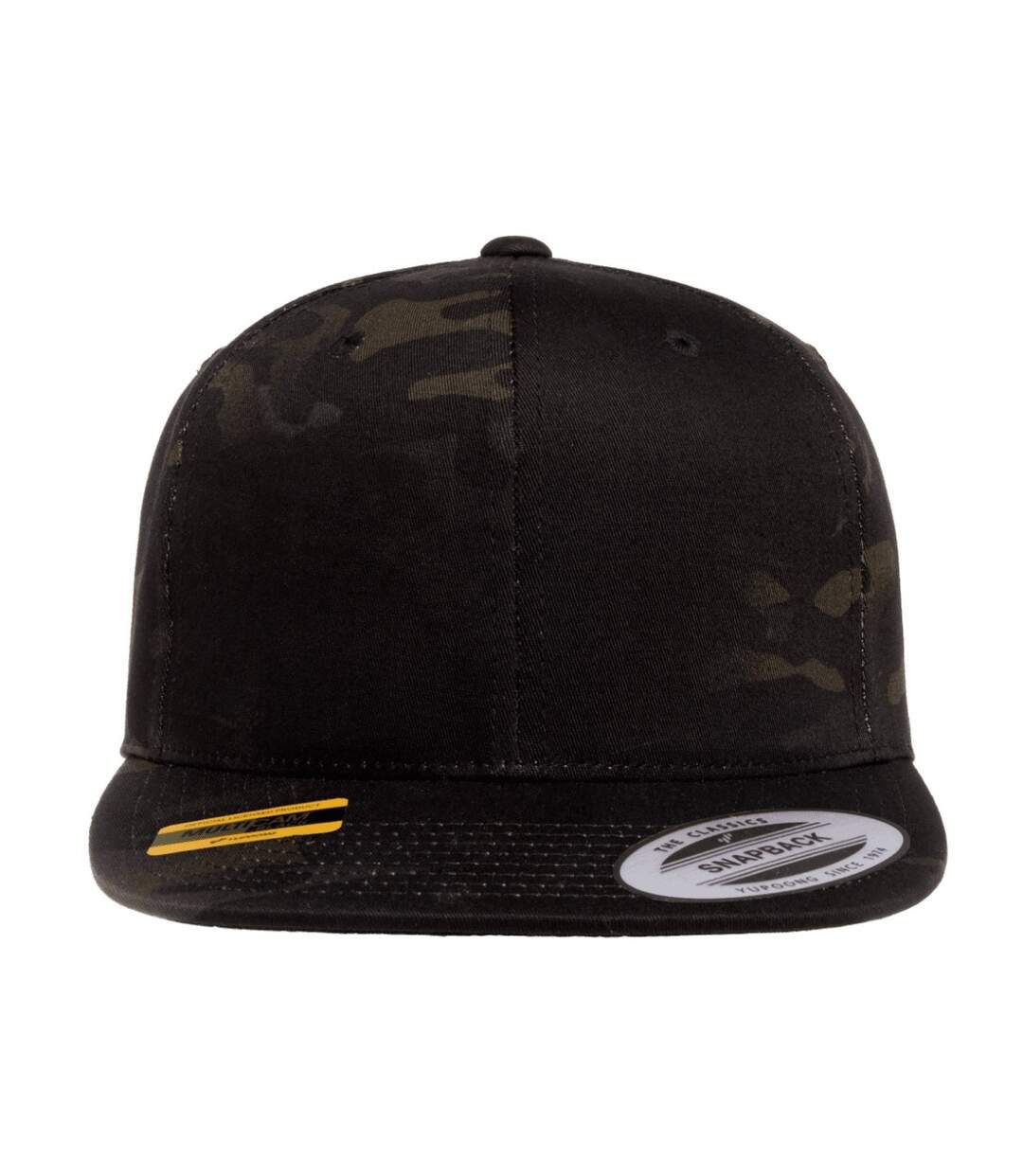 Casquette flexfit classic noir Yupoong-1