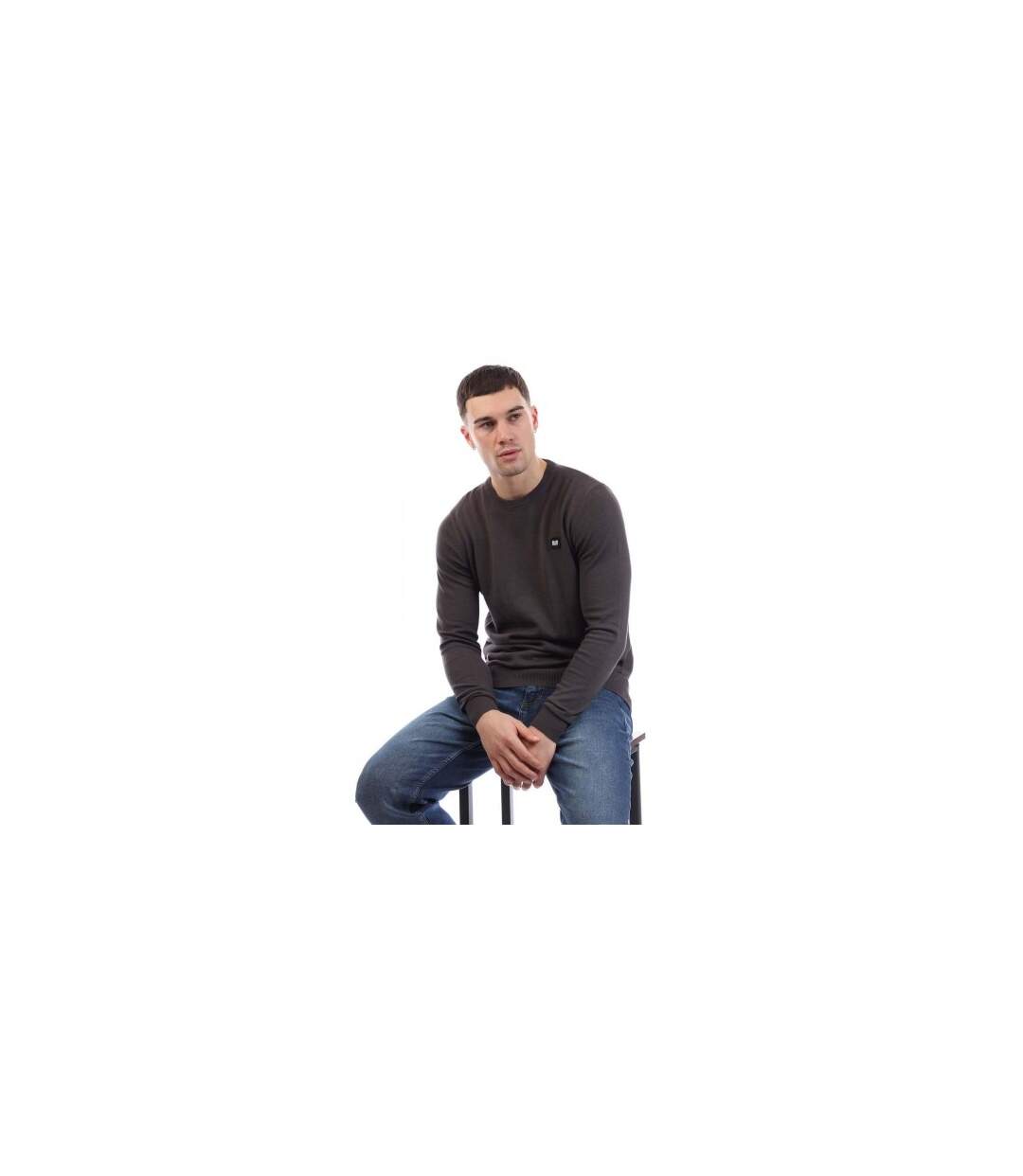 Mens Argentina Cotton Sweatshirt Charcoal Weekend Offender-1