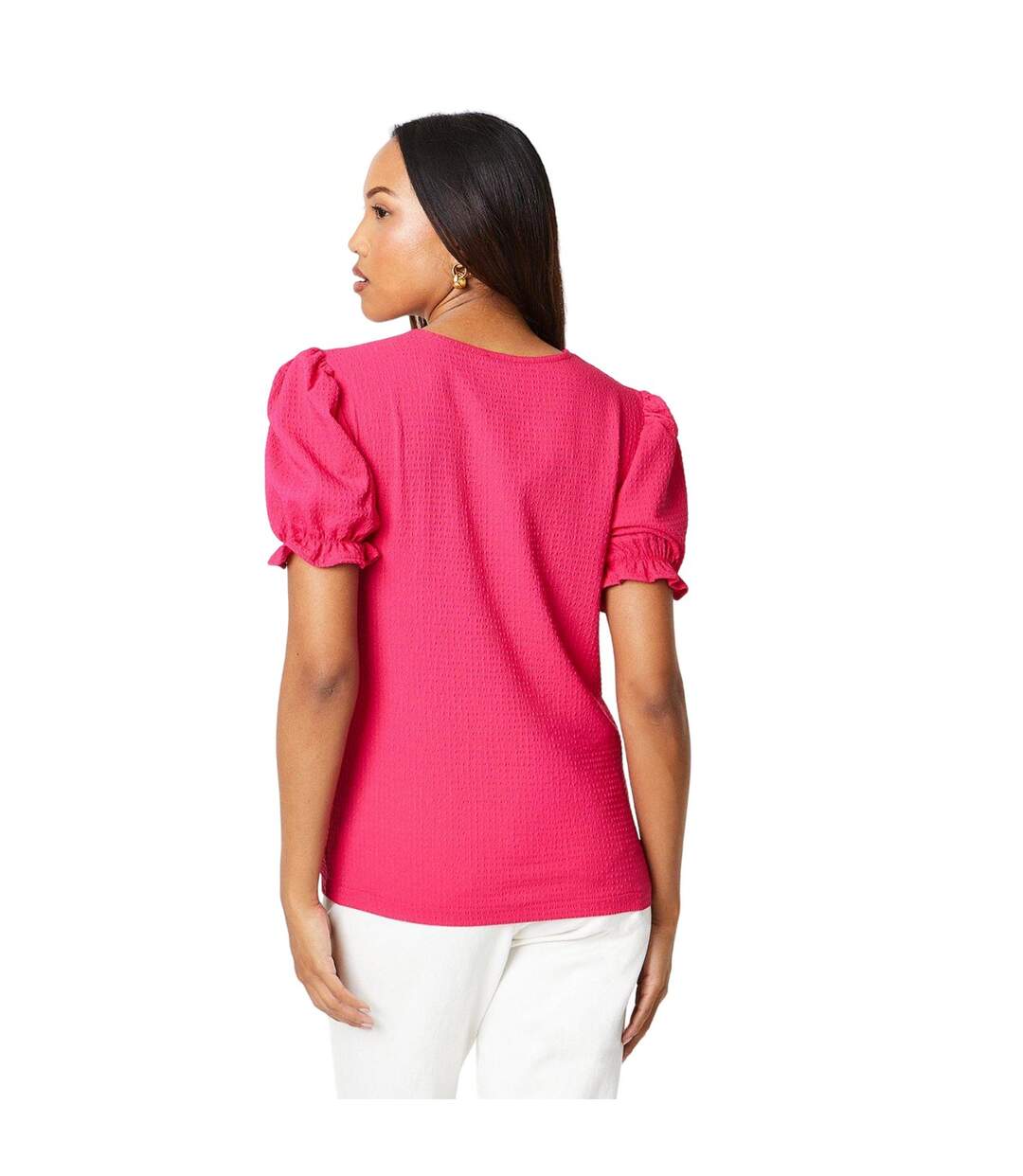 T-shirt femme rose Principles-2