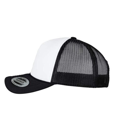 Casquette Trucker Noir Blanc Flexfit